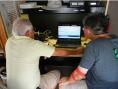 Rookie Roundup 2012 - KK4EVI & KK4JRP learn RTTY.JPG